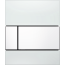 Tece Square Przycisk spłukujący do pisuaru szklany, białe, przyciski białe 9242800 - zdjęcie 1