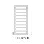 Terma Grid Grzejnik 111x50 cm biały RAL 9016 WGGRD111050 - zdjęcie 3
