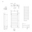 Terma Simple Grzejnik 144x50 cm podłączenie Z8 czarny RAL 9005 mat WGSIM144050K9M5Z8 - zdjęcie 3