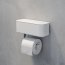 Tiger 2-Store Uchwyt na papier toaletowy z pojemnikiem do przechowywania biały 800379 - zdjęcie 7