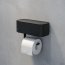 Tiger 2-Store Uchwyt na papier toaletowy z pojemnikiem do przechowywania czarny 800378 - zdjęcie 7