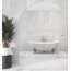 Tiles Cement Albira White Carving Płytka gresowa 120x60 cm jasny szary mat z połyskiem 01930 - zdjęcie 4