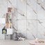 Tiles Marble Liera Onyx Dusk Płytka gresowa 120x60 cm jasny szary polerowany 02036 - zdjęcie 3