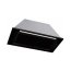 Toflesz Linea Glass LED Okap podszafkowy 56,4 cm 700 m³/h czarny OK6-056 - zdjęcie 1