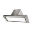 Toflesz Lumino Okap podszafkowy 89,5 cm 850 m³/h inox/szkło białe OK4-245 - zdjęcie 1