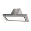 Toflesz Lumino Plus Okap podszafkowy 89,5 cm 500 m³/h inox/szkło białe OK3-133 - zdjęcie 1