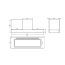 Toflesz Lumino Plus Okap podszafkowy 89,5 cm 500 m³/h inox OK3-135 - zdjęcie 3
