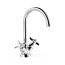 Tres Clasic Bateria umywalkowa wysoka chrom 24210901 - zdjęcie 1
