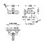 Tres Clasic Bateria wannowa natynkowa chrom 24217001 - zdjęcie 2