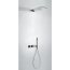 Tres Cuadro Exclusive Zestaw prysznicowy podtynkowy termostatyczną i czarny/chrom 207.252.02.NE - zdjęcie 1