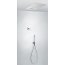 Tres Espacio Zestaw prysznicowy elektroniczny podtynkowy z deszczownicą chrom 092.863.02 - zdjęcie 1