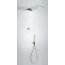 Tres Espacio Zestaw prysznicowy elektroniczny podtynkowy z deszczownicą chrom 092.863.08 - zdjęcie 1