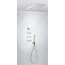 Tres Espacio Zestaw prysznicowy elektroniczny podtynkowy z deszczownicą chrom 092.864.02 - zdjęcie 1
