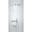 Tres Espacio Zestaw wannowo-prysznicowy termostatyczną podtynkową chrom 207.353.08 - zdjęcie 1