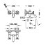 Tres Mont Blanc Bateria wannowa natynkowa chrom 28317601 - zdjęcie 2