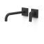 Tres Project Selection Bateria umywalkowa podtynkowa 24 cm czarny mat 21130022NM - zdjęcie 1