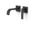 Tres Slim Exclusive Bateria umywalkowa podtynkowa 18 cm czarny mat 20230023NM - zdjęcie 1