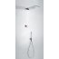 Tres Slim-Tres Zestaw prysznicowy elektroniczny podtynkowy z deszczownicą chrom 092.865.51 - zdjęcie 1
