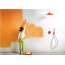 Tres Study-Colors Zestaw prysznicowy podtynkową i deszczownicą pomarańczowy 262.980.91.TN.A - zdjęcie 4