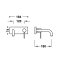 Tres Study Exclusive Bateria umywalkowa podtynkowa 18 cm chrom 26230031 - zdjęcie 2