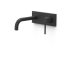 Tres Study Exclusive Bateria umywalkowa podtynkowa 18 cm czarny mat 26230031NM - zdjęcie 1