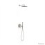Tres Study-Exclusive Zestaw prysznicowy podtynkowy z deszczownicą stal 26228004AC - zdjęcie 1