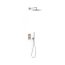 Tres Therm-box Selection Zestaw prysznicowy termostatyczny podtynkowy z deszczownicą stal 21125004AC - zdjęcie 1