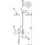 Tres Therm-box Selection Zestaw prysznicowy termostatyczny podtynkowy z deszczownicą stal 28125004AC - zdjęcie 2