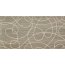 Tubądzin Biloba modern Dekor ścienny 60,8x30,8x1 cm, brązowy mat - zdjęcie 1