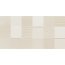 Tubądzin Blinds white STR 1 Dekor ścienny 59,8x29,8x1,1 cm, biały mat - zdjęcie 1