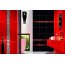 Tubądzin Colour Black&Red 2A Listwa ścienna 59,3x12x0,8 cm, czerwona, czarny połysk TUBLSCOLBLAREDBLA2A5931208 - zdjęcie 2
