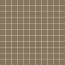 Tubądzin Colour Brown Mocca Mozaika ścienna kwadratowa 30x30x1 cm, kawowa połysk TUBMSKCOLBROMOC30301 - zdjęcie 1