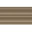 Tubądzin Colour Brown Mocca R.4 Płytka ścienna 59,3x32,7x1 cm, kawowa połysk TUBPSCOLBROMOCR45933271 - zdjęcie 1