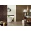 Tubądzin Colour Brown R.1 Płytka ścienna 59,3x32,7x1 cm, brązowa połysk TUBPSCOLBROBROR15933271 - zdjęcie 2