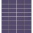 Tubądzin Colour Violet Mozaika ścienna prostokątna 29,5x32,7x0,8 cm, fioletowa połysk TUBMSPCOLVIOVIO29532708 - zdjęcie 1