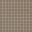Tubądzin Helium caffe Mozaika ścienna 29,8x29,8x1 cm, brązowa, połysk TUBMSHELCAF2982981 - zdjęcie 1