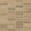 Tubądzin Ilma brown Mozaika ścienna 29,8x29,8x0,8 cm, brązowa połysk - zdjęcie 1