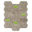 Tubądzin Lemon Stone grey Mozaika ścienna 29,8x25x1 cm, szara mat TUBMSLEMSTOGRE298251 - zdjęcie 1
