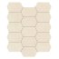 Tubądzin Lemon Stone white Mozaika ścienna 29,8x25x1 cm, biała mat TUBMSLEMSTOWHI298251 - zdjęcie 1