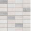Tubądzin Malena Mozaika ścienna 30,3x30,8x1 cm, szara, beżowa, połysk - zdjęcie 1