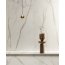 Tubądzin Marmo d'Oro Pol Płytka gresowa podłogowa 119,8x119,8 cm biała - zdjęcie 2