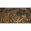 Tubądzin Palacio ornament Dekor ścienny 59,8x29,8x1 cm, brązowy, złoty mat, połysk TUBDSPAL5982981 - zdjęcie 1