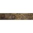 Tubądzin Palacio ornament Listwa ścienna 59,8x11,5x1 cm, brązowa, złoty mat, połysk TUBLSPAL5981151 - zdjęcie 1