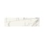 Tubądzin Pietrasanta Left Dekoracja gresowa podłogowa 59,8x14,8 cm biała - zdjęcie 1