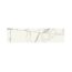 Tubądzin Pietrasanta Right Dekoracja gresowa podłogowa 59,8x14,8 cm biała - zdjęcie 1