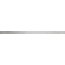 Tubądzin Zirconium Steel 11 Listwa ścienna 44,8x1,5x0,8 cm stalowa połysk - zdjęcie 1