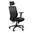 Unique Esta Fotel biurowy czarny FS02-1H - zdjęcie 1