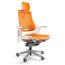 Unique Wau fotel biurowy biały/elastomer mango W-609-W-TPE-12 - zdjęcie 1