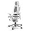 Unique Wau fotel biurowy biały/siatka olive W-609-W-NW46 - zdjęcie 4