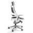 Unique Wau fotel biurowy biały/tkanina steelblue W-609-W-BL414 - zdjęcie 2